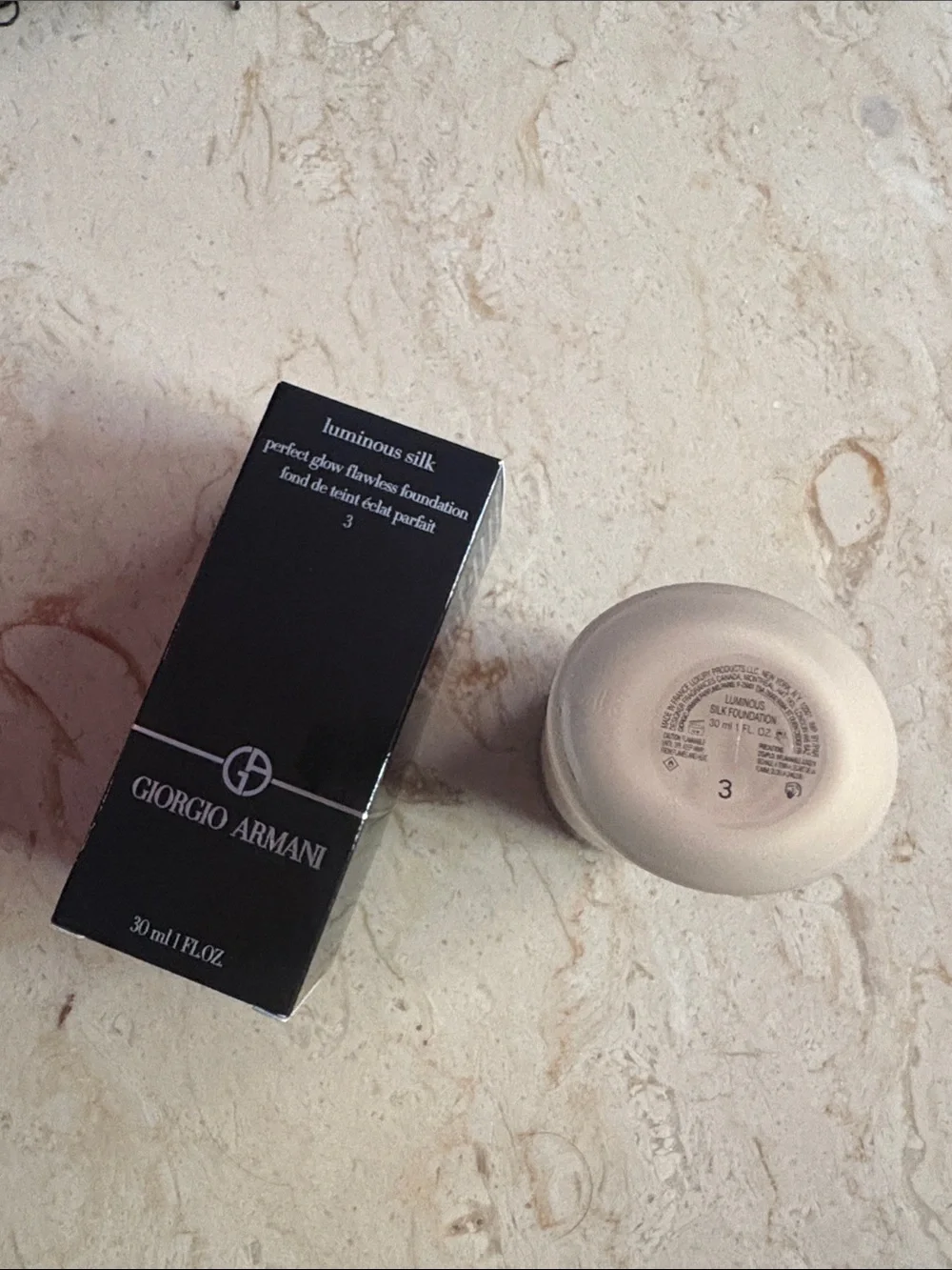 Giorgio Armani Luminous Silk Foundation - Shade 3